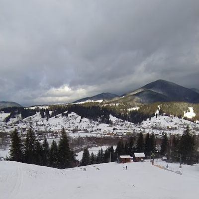 Гірськолижний витяг/бугель, с. Ільці